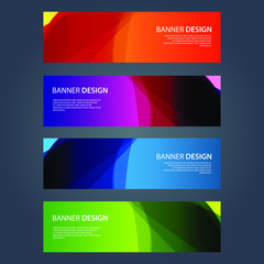 Fototapeta premium Vector Abstract design banner web templateVector Abstract design banner web templateVector Abstract design banner web templateVector Abstract design banner web template