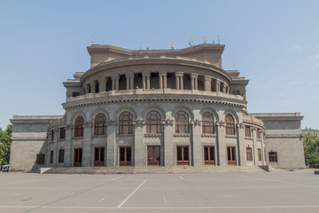 Fototapeta premium Armenian National Academic Theatre of Opera and Ballet named after Alexander Spendiaryan in Yerevan