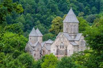 Fototapeta na wymiar View of Haghartsin monastery in Armenia