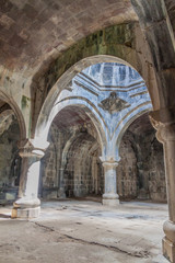 Interior of Haghpat monastery in Armenia