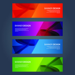 Vector Abstract design banner web templateVector Abstract design banner web templateVector Abstract design banner web templateVector Abstract design banner web template