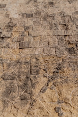 Detail of a fortification wall of Valletta, capital of Malta