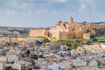 Victoria and the Cittadella, Gozo Island, Malta