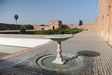 El Badi Palace is a ruined palace located in Marrakesh, Morocco. It was commissioned by the sultan...