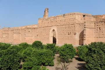 El Badi Palace is a ruined palace located in Marrakesh, Morocco. It was commissioned by the sultan...