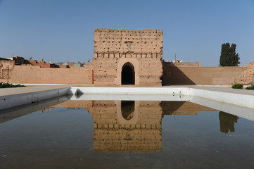 El Badi Palace is a ruined palace located in Marrakesh, Morocco. It was commissioned by the sultan...