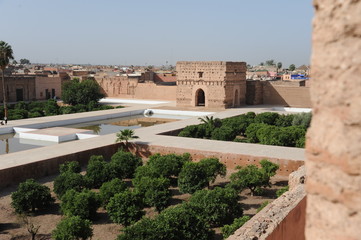 El Badi Palace is a ruined palace located in Marrakesh, Morocco. It was commissioned by the sultan...