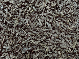 Natural background of tea leaves