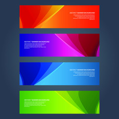Vector Abstract design banner web template