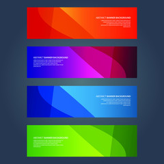 Vector Abstract design banner web template