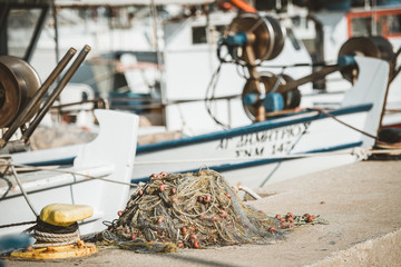 Fishing boat details