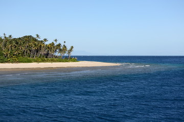 A l'extrémité d'une île 