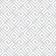 Ethnic vector geometric seamless pattern. Monochrome stylish texture.