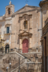 Fototapeta na wymiar Church of Santa Maria del Gesù e Convento, Noto