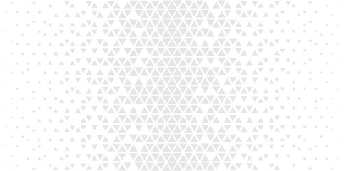 Vector Halftone abstract background. Monochrome triangle polygonal texture.