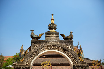 Wat Bo Temple is a famous landmark in Siem Reap, Cambodia.