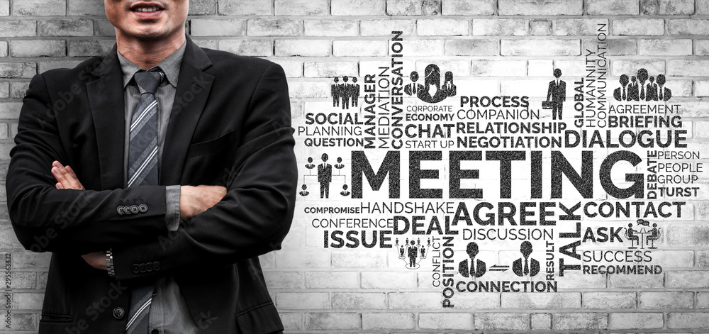 Poster human resources recruitment and people networking concept. modern graphic interface showing professi