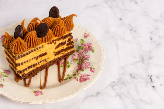 chocotorta pastel de dulce de leche y chocolate