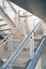 staircase in modern building