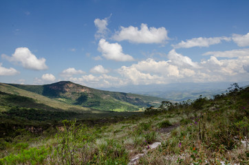 Fototapeta na wymiar Parque de Conceição de Ibitipoca, view of mountains