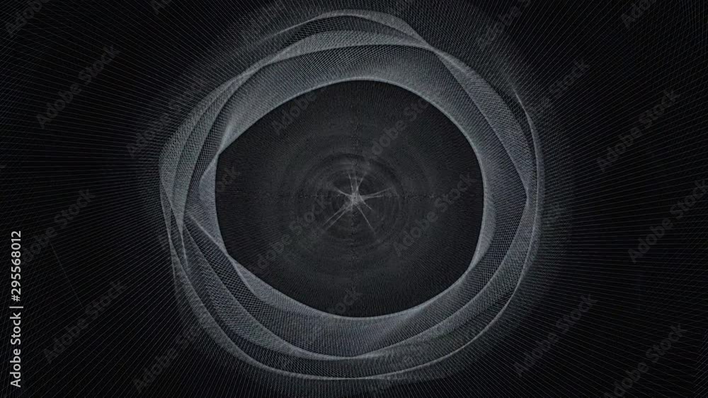 Canvas Prints abstract background physcedelic geometric tunnel vc 7