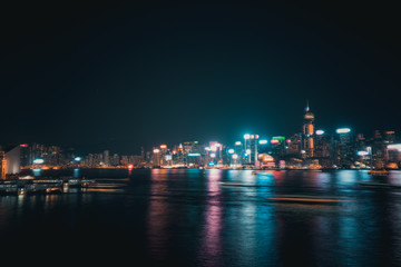 Fototapeta premium Hong Kong Nightscape 