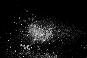 glitter lights grunge black and white background for graphic design resources.