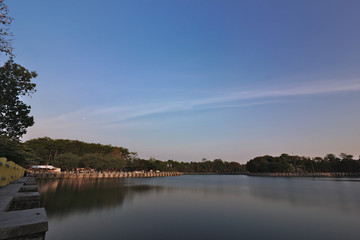 bridge over the river