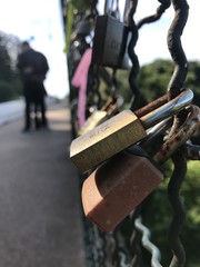 padlock and love