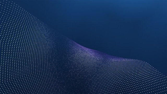 Abstract Particle Background