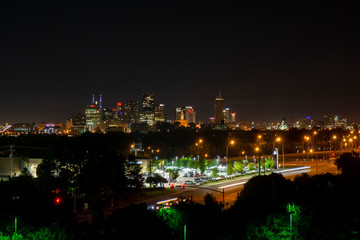 Fototapeta na wymiar Nashville skyline