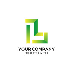 Letter L, modern L, creative L, abstract L letter logo design template