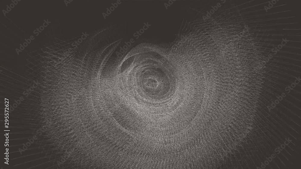 Canvas Prints abstract background physcedelic geometric tunnel vc 10