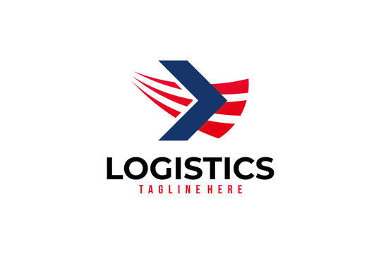 logistics logo icon vector isolated