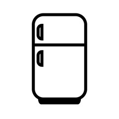 Refrigerator Icon Vector Design Template