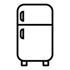 Refrigerator Icon Vector Design Template