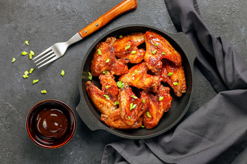 Baked chicken wings