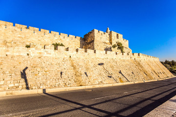 The highway surrounds Jerusalem