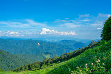 Fototapeta na wymiar 谷川岳 登山 トレッキング 避暑 高地 高原