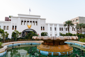 Bab Al Bahrain, the main square of Bahrain, Manama Souq.