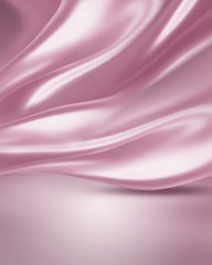 pink silk