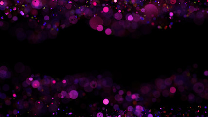 Luxury glitter background. 3d illustration, 3d rendering.