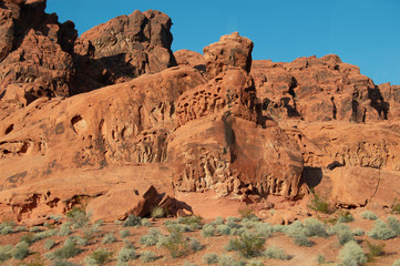 Fototapeta premium arches national park valley of fire desert