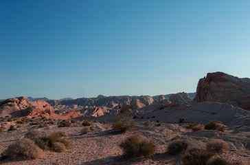 arches national park valley of fire desert