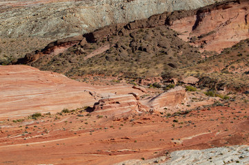 arches national park valley of fire desert