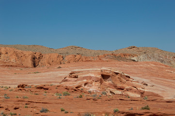 arches national park valley of fire desert