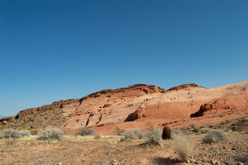 arches national park valley of fire desert