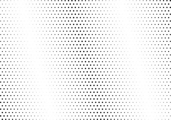 Abstract halftone dotted background. Futuristic grunge pattern, dot and circles.  Vector modern optical pop art texture for posters, sites, business cards, cover, postcards, labels, stickers layout.