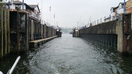 Marina entrance