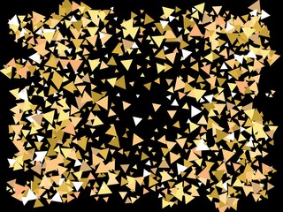 Bright festive falling confetti. EPS10. Vector illustration.